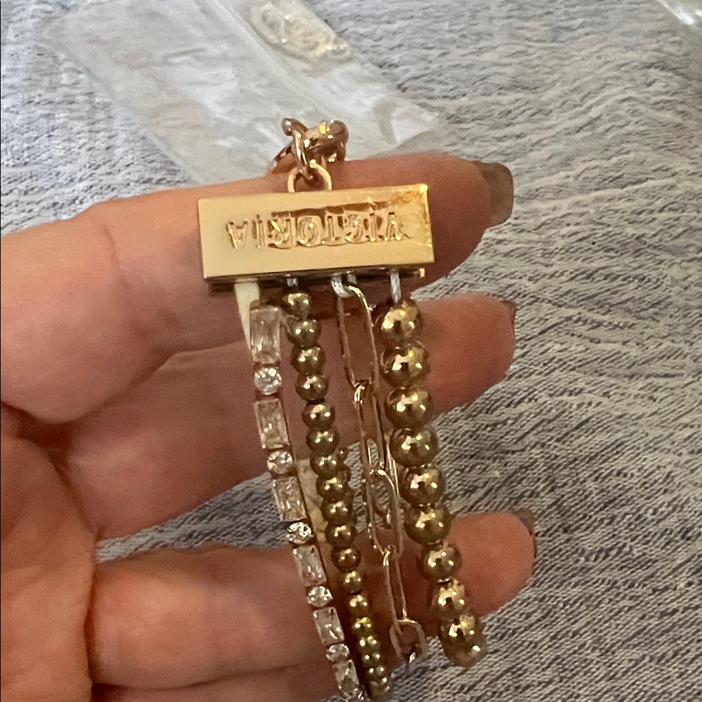 Victoria Emerson Gold Multi-Chain Bracelet 25$